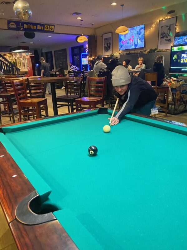 Pool at the Rose & Crown in Banff, Alberta. Image © PlanetSKI